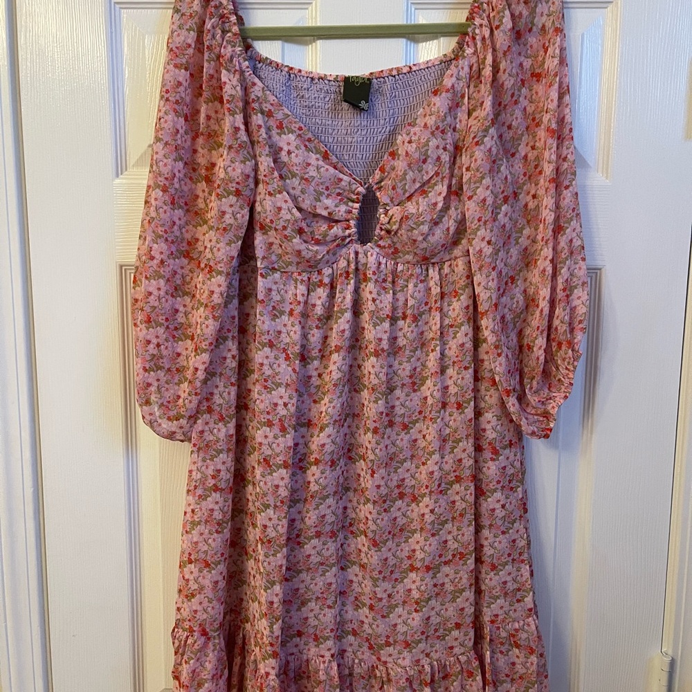 Floral Mini Dress